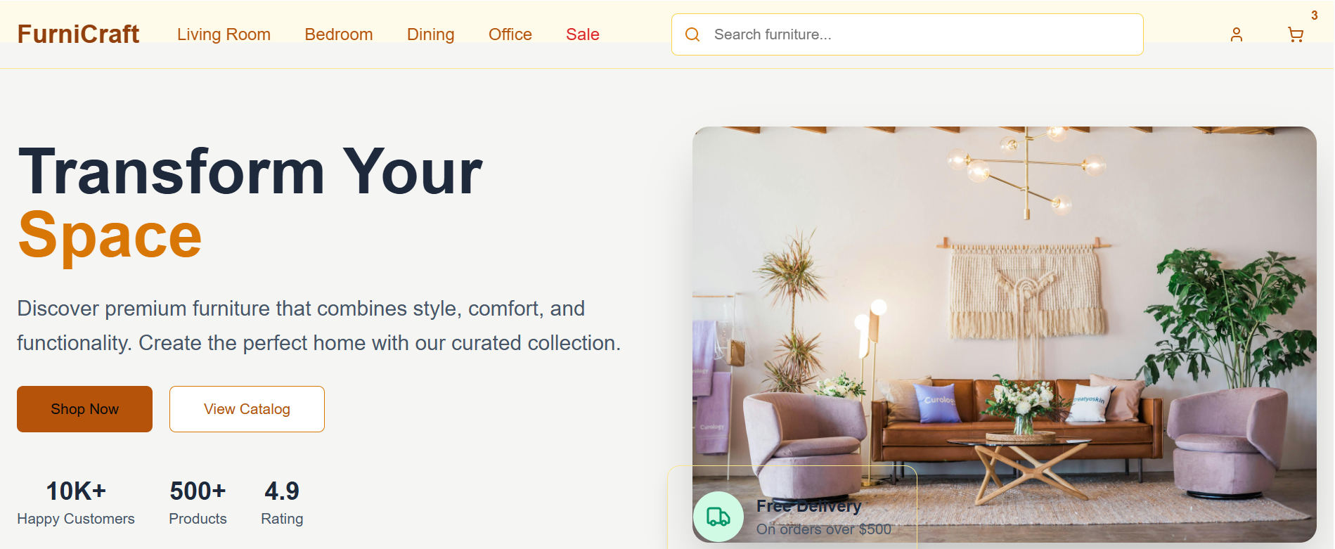 Furniture Website