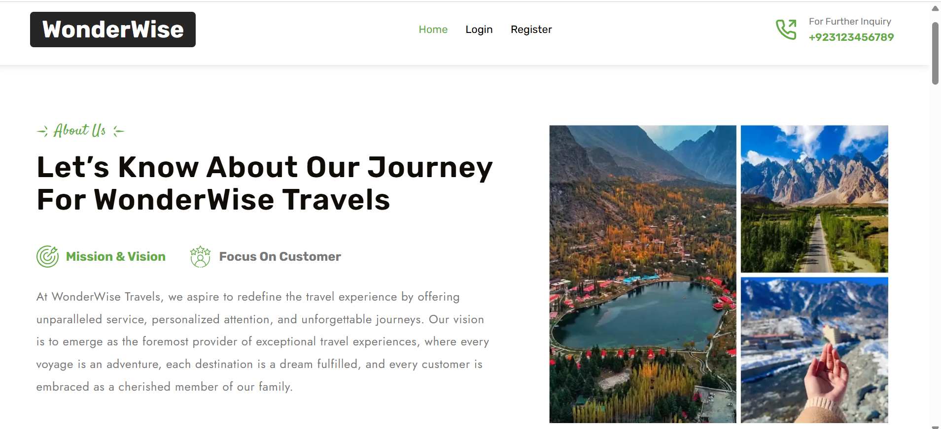 Travel Website